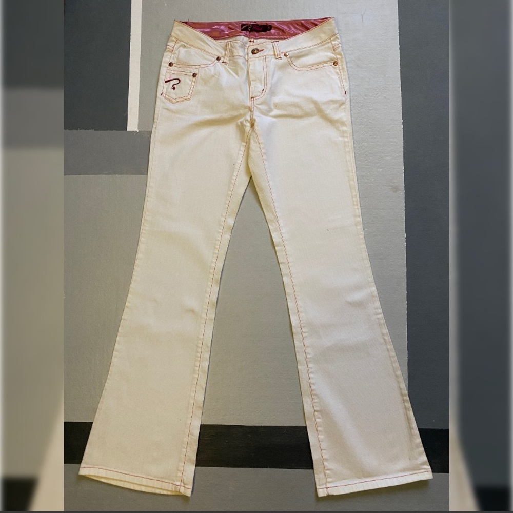 Vintage White Fetish Jeans